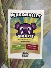 2024 PInata Smashlings Snoots Personality #140 EPIC