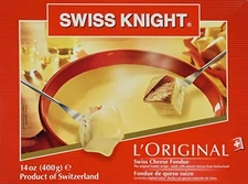 Swiss Knight Fondue - L'Original From Switzerland, 14 Oz. | 1 Pack
