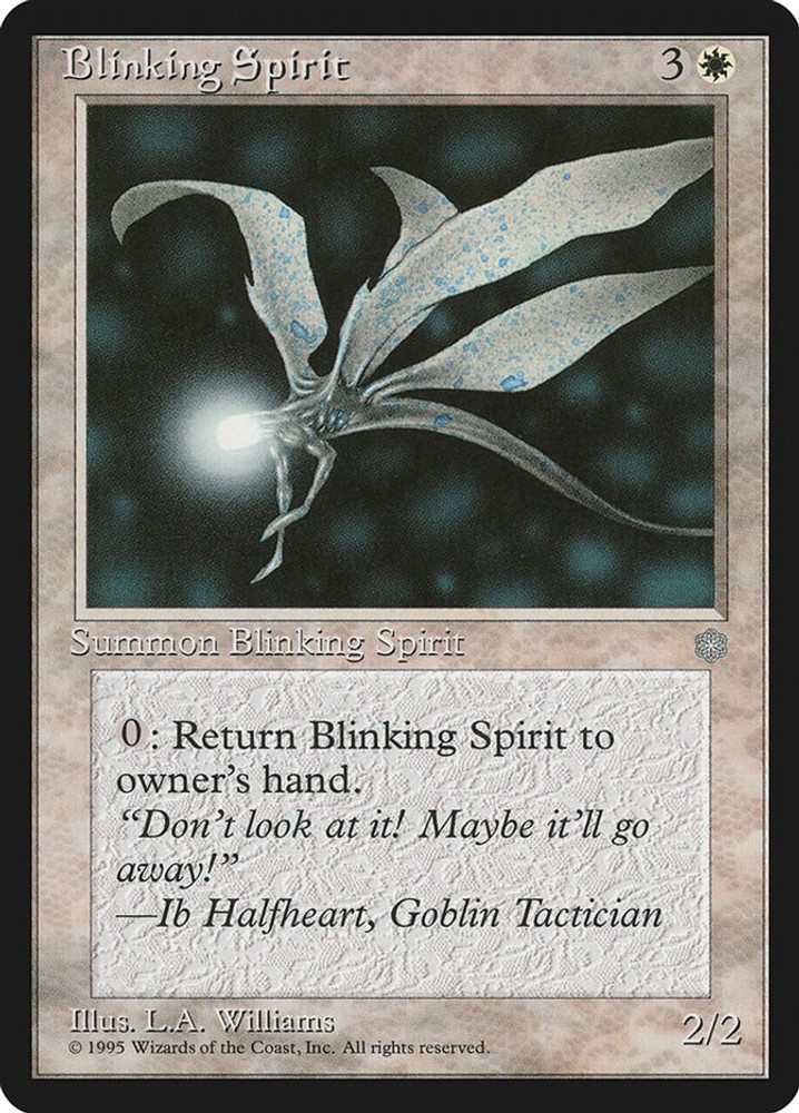 Blinking Spirit Ice Age MTG 8 HP