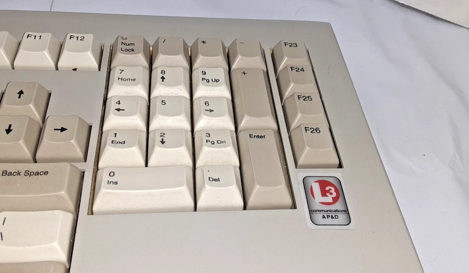 Cortron 121 Military Grade Rugged Professional Keyboard with Trackball -UNTESTED - Image 4 of 4