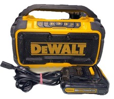 DEWALT DCR010 20-Volt Max Bluetooth Speaker W/battery