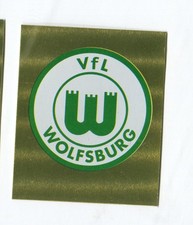 Panini Bundesliga Fussball 2001 Wappen Vereinslogo  VFL Wolfsburg #465 ungeklebt