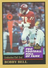 ENOR Bobby Bell CHIEFS Minnesota GOLDEN-GOPHERS HOF