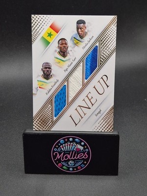 2025 Kalidou Koulibaly Pape Sarr Nicolas Jackson Futera Patch /15 Senegal   