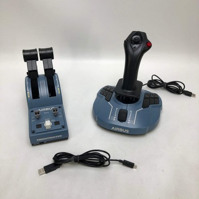 Thrustmaster TCA Officer Pack Airbus Edition PC Flight Sim Stick Thrustmaster TCA Officer Pack Airbus Edition PC Flight Sim Stick