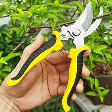 Heavy Duty Garden Scissors Pruning Shears for Branch & Fruit Tree Trimming