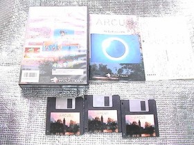 MSX2 ARCUS ARCUS box Manual available WOLF TEAM Japanese