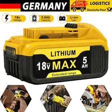 Ersatzakku für Dewalt Akku 18V, 5.0Ah DCB200 DCB184 DCB204 mit LED Werkzeugakku