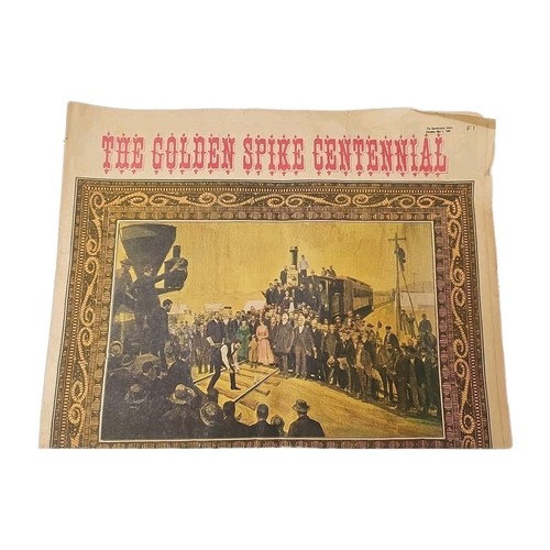 Sacramento Bee May 4, 1969; Centennial Edition, The Golden Spike 1869-1969 - Picture 2 of 8