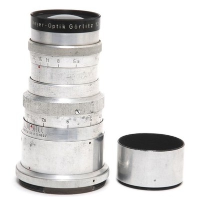 @ Meyer Gorlitz Telemegor 5,5/250 Red V Telephoto lens for Primarflex Manual Foc