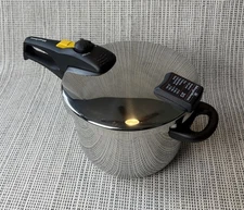 Magefesa Stainless Steel 18/10 Silver 4M69 Pressure Cooker 04006 Made In Spain