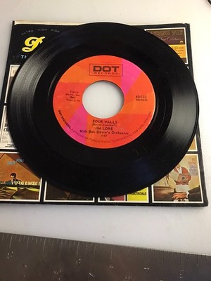 Jim Lowe: The Green Door / Four Walls 1956 Dot 45 Record Play Tested VG+