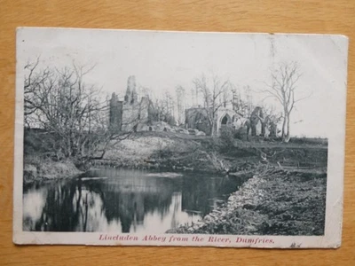 1903 Posted Postcard of Lincluden Abbey, Dumfries, Scotland - Image 1 of 2