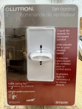 Lutron Skylark SFSQ-FH-WH 3-Speed Fan Control White
