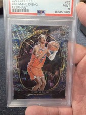 2022 Panini Select Ousmane Dieng #76 Rookie RC Elephant Prizm SSP PSA 9 MINT!