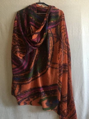 Women Mecca USA Scarf Orange Wool One size - Bild 1 von 4
