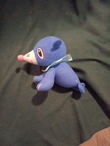 Pokemon Seal Popplio Plush Blue 11" Stuffed Nintendo Toy Factory Doll 2019 