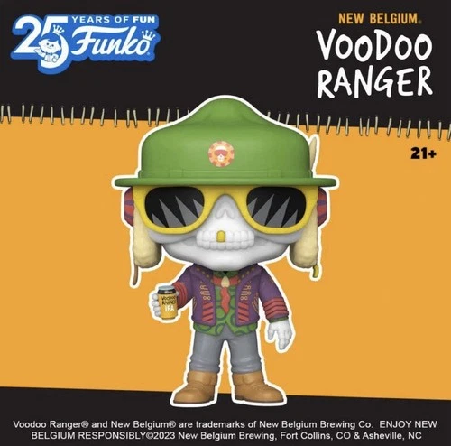 Funko POP! Ad Icons - VooDoo Ranger  #188 New Belgium IPA Beer With Protector
