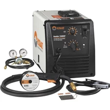 Hobart Handler 210MVP, Dual-Voltage 115V/230V, 210 Amp MIG Welder, Flux Core