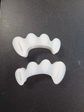 Correct Toes Original Toe Corrector Spacers Silicone Pain Relief Small Clear