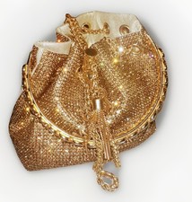 Women Evening Clutch Bag Rhinestone Crystal Party Purse NEW YEARS