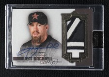 2019 Topps Dynasty Auto Patch 2/10 Jeff Bagwell #DAP-JB2 Patch Auto HOF 6fs