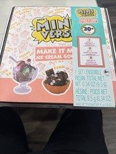 MGA's Miniverse Make It Mini Food/Ice Cream Social BRAND NEW