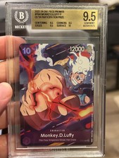 2022 One Piece Card Game Promos Monkey.D.Luffy P P041 / CS BGS 9.5