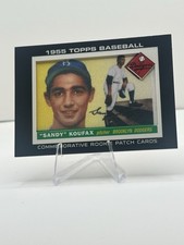 2014 Topps Sandy Koufax Commemorative Rookie Patch Card #RCP-3.. rookie card picture