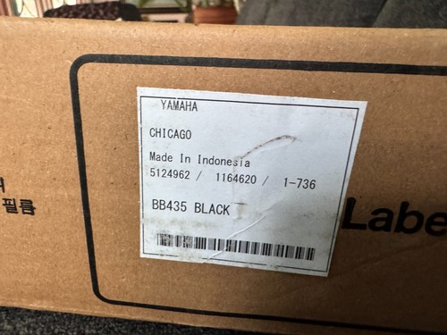 Yamaha Bb435 5-string Electric Bass Black