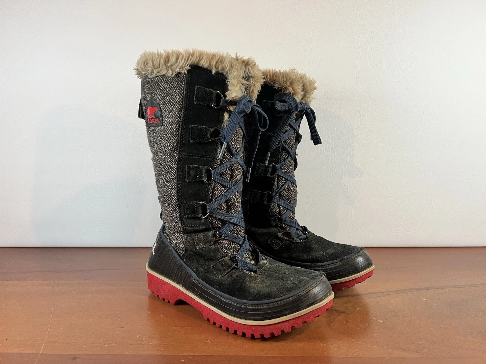 Sorel Womens Tivoli II High Herringbone Winter Snow Boots LL5180-010 Size 7.5