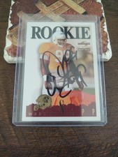 1995 Score Summit - Rookie Warren Sapp #169 (RC) Signed IP Auto HOF Buccaneers
