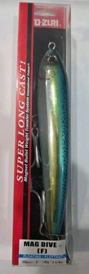 Yo-Zuri Mag Dive 8'' Pencil Topwater Lure 3 3/4oz Saltwater Surfcasting Trolling 