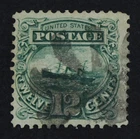 CKStamps: US Stamps Collection Scott#117 12c Pictorial Used CV$125