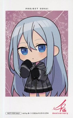 Hatsune Miku Character card Kanade Yoizaki Bonus card  Project Sekai Colorful