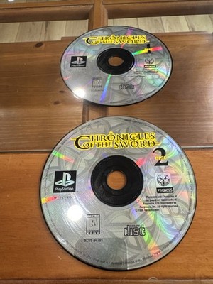 Chronicles of the Sword (Sony PlayStation 1, 1996). Tested. Resurfaced.