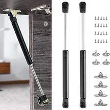 2-Pack 100N/22.5lb Gas Strut, 10in for Cabinet Lid 2 PCS-Black