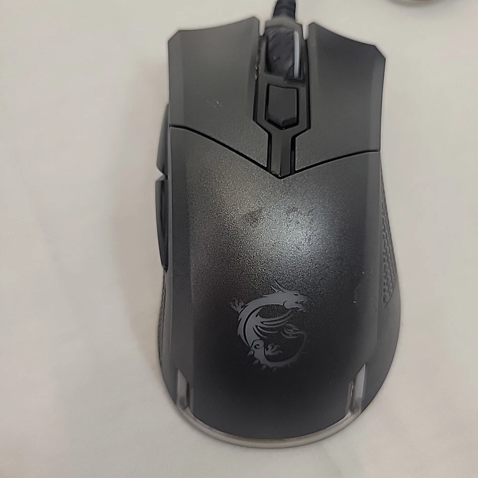 MSI Clutch GM50 Black Optical Sensor 7200 DPI Wired Gaming Mouse - Image 2 of 4