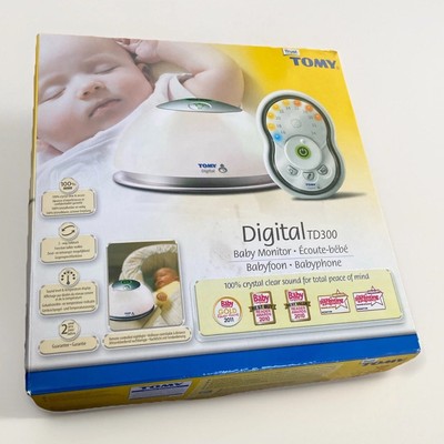 Digitales Td300 Babyphone | TOMY | 350M Reichweite  Sound + ️Display + Nachtlicht