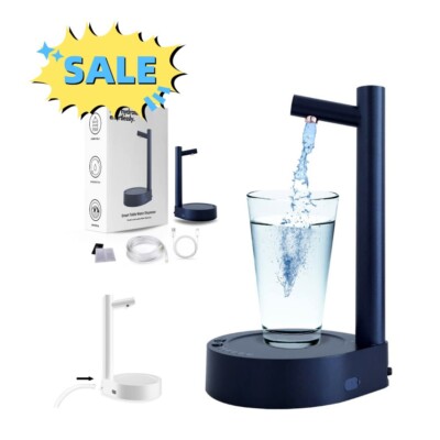Desk Dispenser Electric Water Gallon Pump Automatic Water Bottle Pump Dispenser