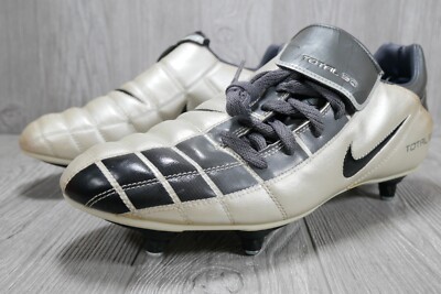 Nike Total 90 Football White Black 2003 T90 Soft Ground Soccer