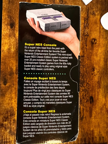 Nintendo Super NES Classic Edition Console per videogiochi - Grigio - Foto 4 di 5