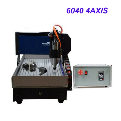 Estructura de acero CNC 6040 3/4 ejes 2,2 kw grabadora fresadora de talla - Imagen 13 de 13