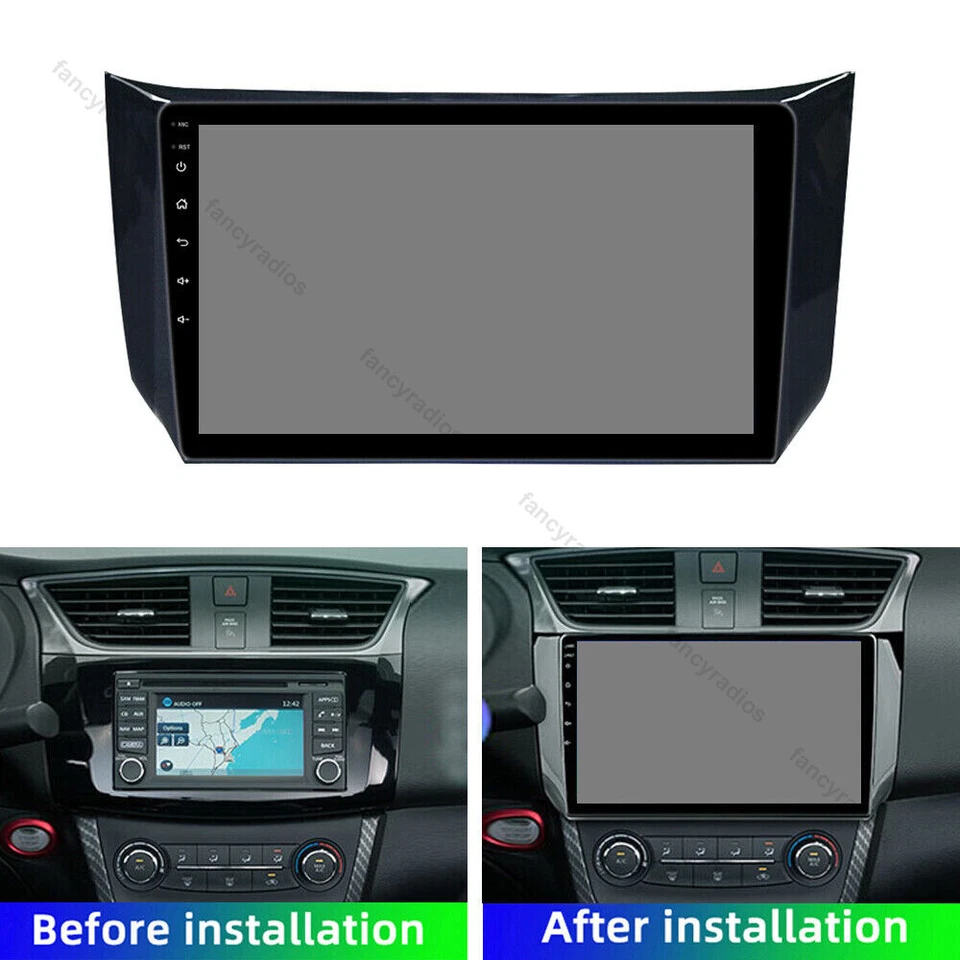 Radio estéreo para automóvil Nissan Sentra 2012-2018 32G Android 12 GPS navegación WIFI + cámara Foto 2 de 4