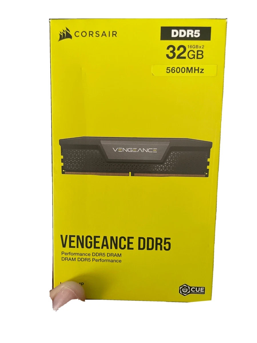 Corsair Vengeance 32GB (2 x 16GB) DDR5 Memory (CMK32GX5M2B5600C36)