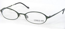 Vintage Cerruti 1881 C 1244 B CM GREEN EYEGLASSES GLASSES TITANIUM 50-19-130mm