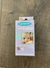 Lansinoh Latch Assist Nipple Everter 1 Count with case -Helps baby latch 2 sizes