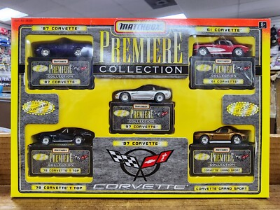 Matchbox Premiere Collection Limited Edition 5 Car Corvette Box Set | eBay