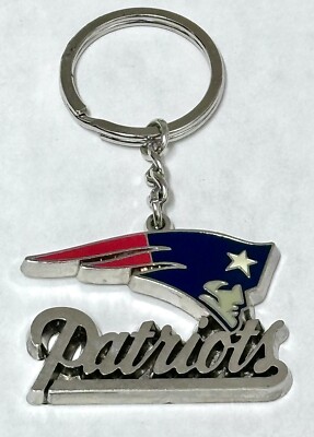 New England Patriots  Keychain  Keyholder  NFL Football