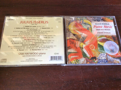 Julius Isserlis - Klaviermusik [CD Album] hyperion  Steven Sam Haywood
